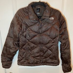 THE NORTH FACE Aconcagua Insulate Brown Down Coat